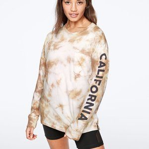 PINK Victoria's Secret Tops - VS PINK LONG SLEEVE CAMPUS TEE PINK Victoria's Secret Tops - VS PINK LONG SLEEVE CAMPUS TEE